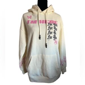 NWT Forever 21 Graphic Hoodie Size Small Here For You